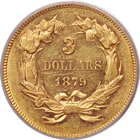 1879 PCGS AU-55.