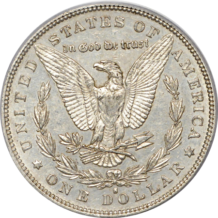 1892-S PCGS AU-55.