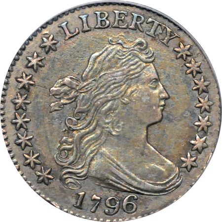 1796 "JR-4, R.4" Small Eagle.  PCGS Genuine.