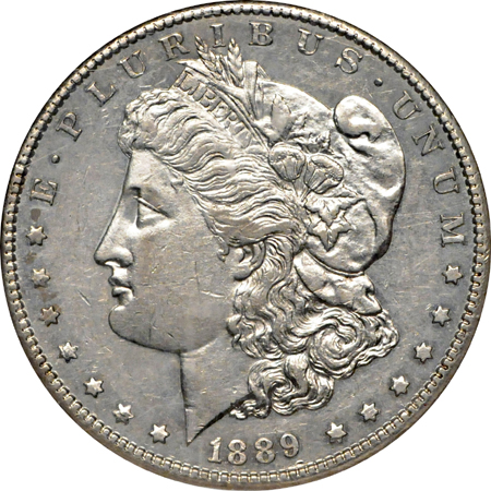 1889-CC NGC AU-55.