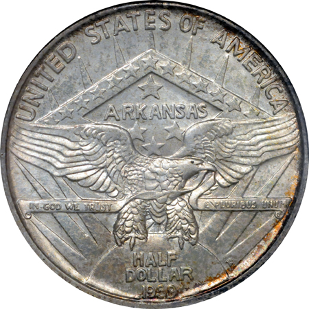 1939-D Arkansas. NGC MS-66.