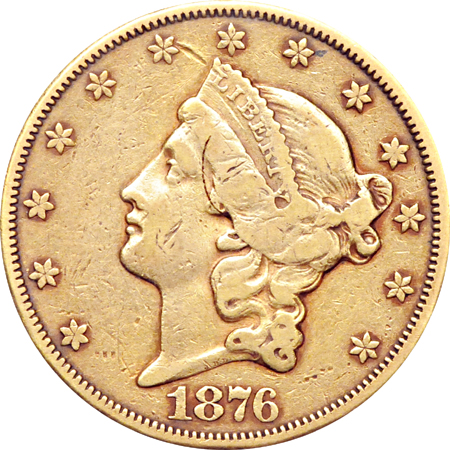 Twenty-one gold coins in two Capital Plastics holders.