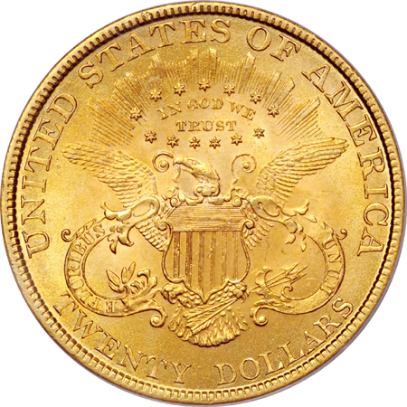 1896 PCGS MS-62.