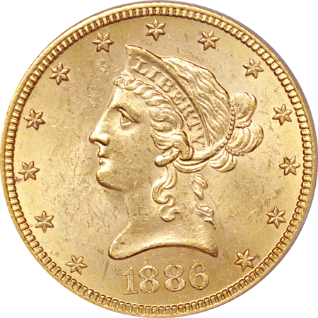 1886-S PCGS MS-63.