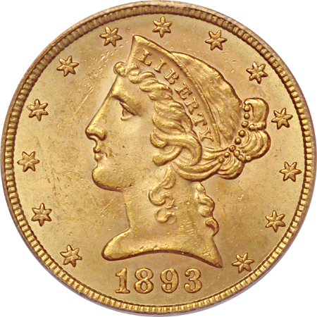 1893-S PCGS MS-63.