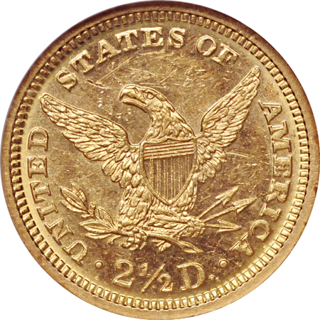 1869 NGC MS-61.