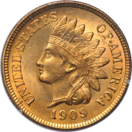 1909 PCGS MS-65 RD.