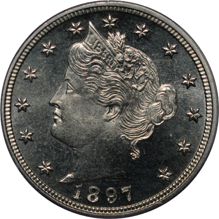 1897 PCGS PF-65.