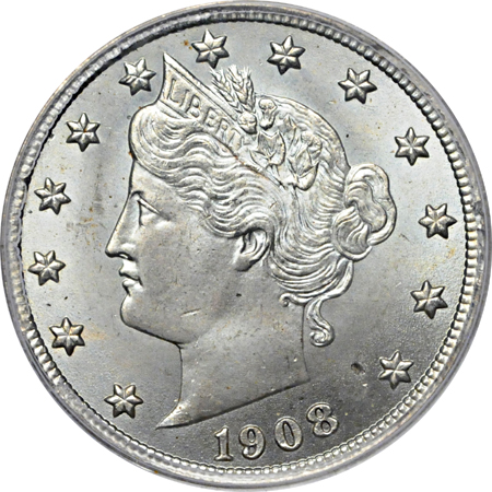 1908 PCGS MS-65.