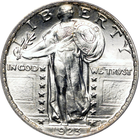 1923 PCGS MS-66.