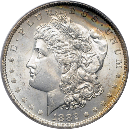 1882-O PCGS MS-65.