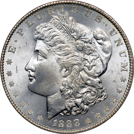 1888 PCGS MS-66.