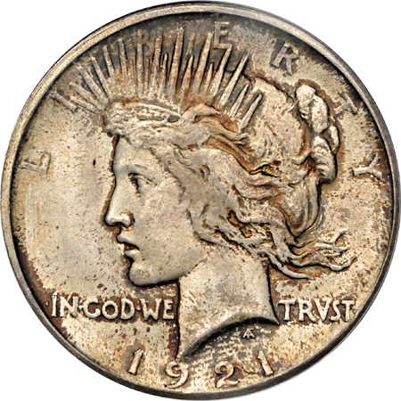 1921 PCGS MS-64.