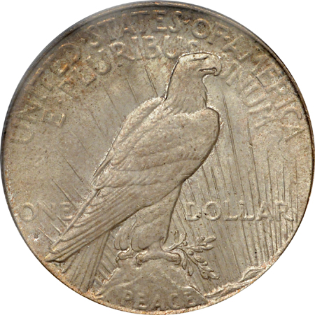 1935-S 3 Rays. PCGS MS-64.