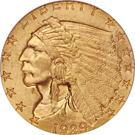 1929 PCGS MS-64.