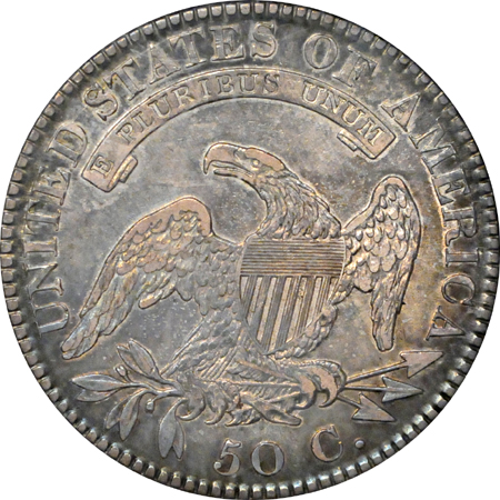 1821 (O-101A, R.1) NGC AU-53.