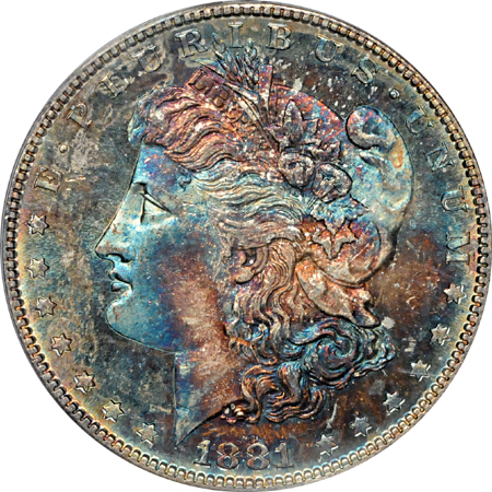 1881-S PCGS MS-65.