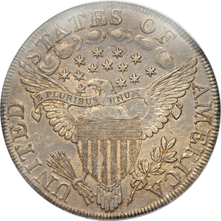 1798 "B-23" Large Eagle. PCGS XF-45.