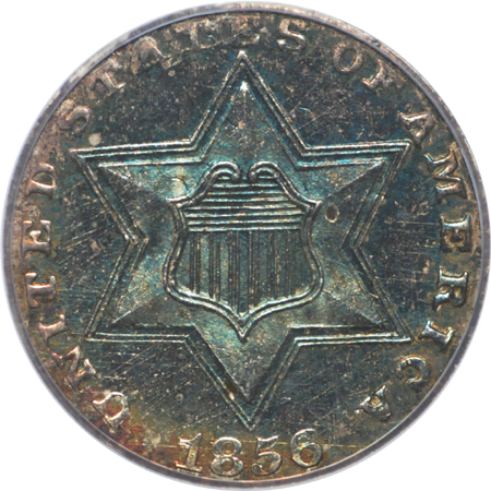 1856 PCGS PF-64.