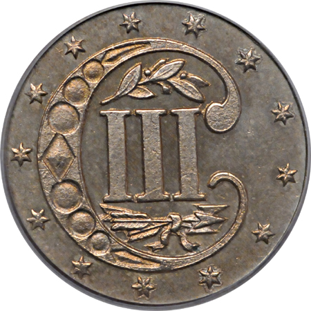 1857 PCGS PF-64.