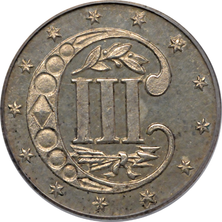 1858 PCGS PF-64.