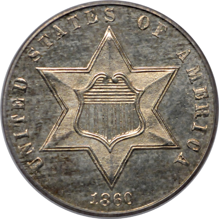 1860 PCGS PF-64.