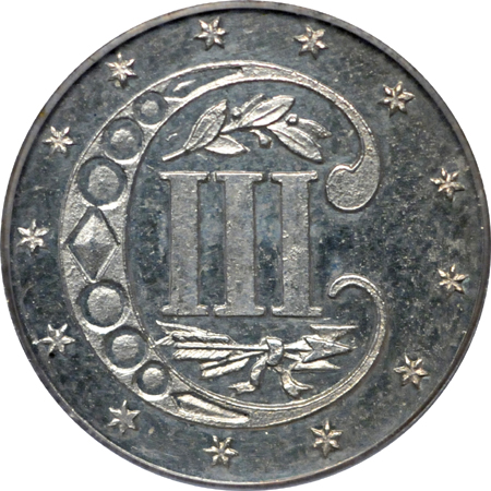 1863/2 PCGS PF-64.