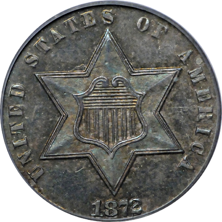 1872 PCGS PF-64.