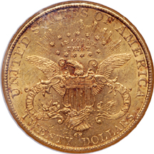 1890-CC NGC AU-58.