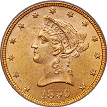 1899 PCGS MS-63.