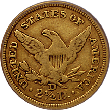 1844-D PCGS VF-30.