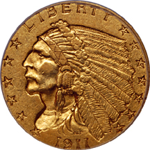 1911-D PCGS AU-53.