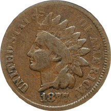 1877 PCGS GD-6.