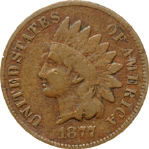 1877 PCGS VG-10.