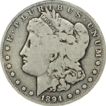 1894 PCGS GD-6.