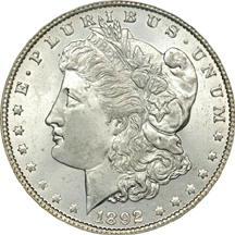 1892-O PCGS MS-64.