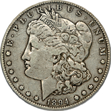 1894 PCGS VF-30.