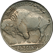 1937-D 3 Legged. NGC XF-40.