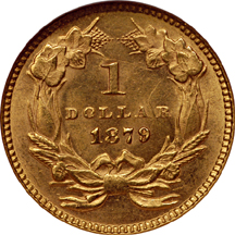 1879 NGC MS-62.