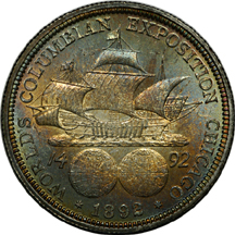 Roll (20 Pieces) of 1892 Columbian. MS-64.