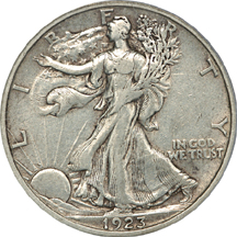 1923-S PCGS XF-45.