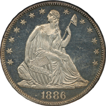 1886 NGC PF-65 Cameo.