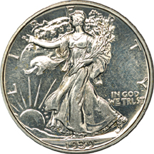 1939 PCGS PF-65.