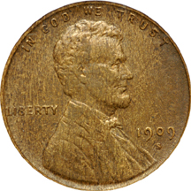 1909-S VDB. PCGS VF-35.