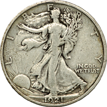 1921-D VF.