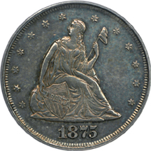 1875 PCGS PF-62