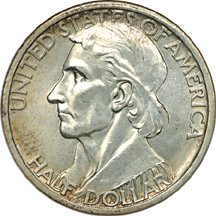 1935/34 (PDS) Boone commemorative half-dollars, NGC MS-66.