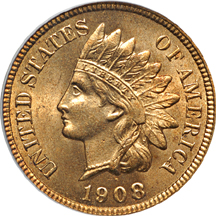 1908-S PCGS MS-64 RD.