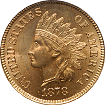 1878 PCGS MS-64 RD.