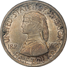 1921 Missouri. NGC MS-64.